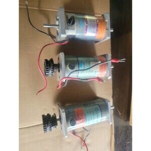 Clifton Precision Synchro Motors DH-2250-C  (2) and (1) Hitachi Motors tested.